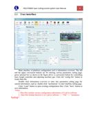 User interface Main interface of platform configuration (Page 38 / 99) FSCUT2000 Fiber Laser Cutting Control System User Manual